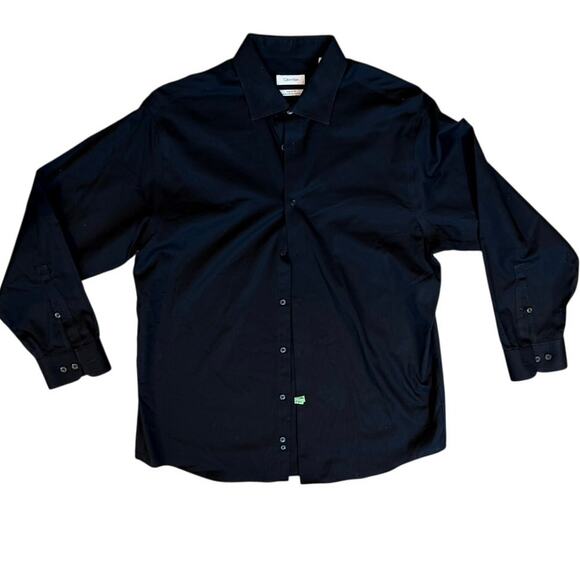 Calvin Klein Other - Calvin Klein Regular Fit Performance Non-Iron Shirt – Black – 16.5 / 32–33